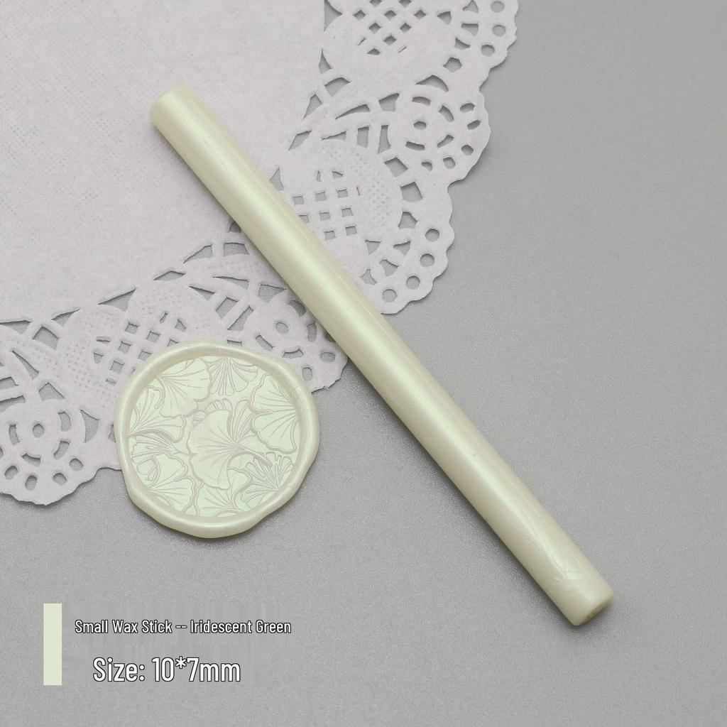 Bețișoare de Ceară de Sigiliu Mat Perlat, 125 Culori, 10x0.7cm, Compatibile cu Pistoale de Ceară, Culori Mixabile