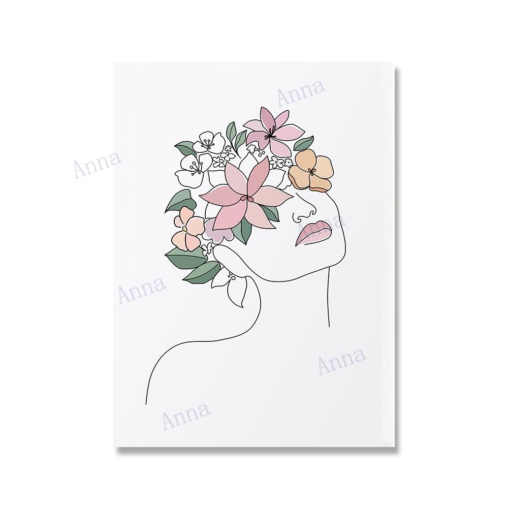 Botanical Gallery Poster Sage Green Blush Pink Leaf Sun Rainbow Canvas Wall Picture Art Abstract Boho Minimalist Decor Painting