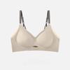 Lingerie Women's Gathered Non-marking Non-steel Ring To Collect Side Breasts Anti-sagging Bra