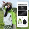CAMEL King Armor 3-in-1 Unisex Waterproof Outdoor Jacket