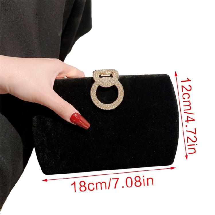 Elegant Evening Bag Velvet Handbag Shoulder Bags Wedding Purse for Party Prom