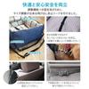 EMOOR Multi-Purpose Drive Bed for Dogs, Includes Anti-Escape Lead and Seat Fastening Belt, Beige