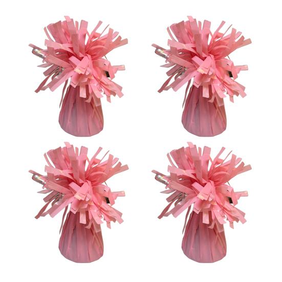 4Pcs Golden Metallic Balloon Weights Holder Reusable Non-Slip Balloons Pendants Graduation Party Christmas Wedding Decoration