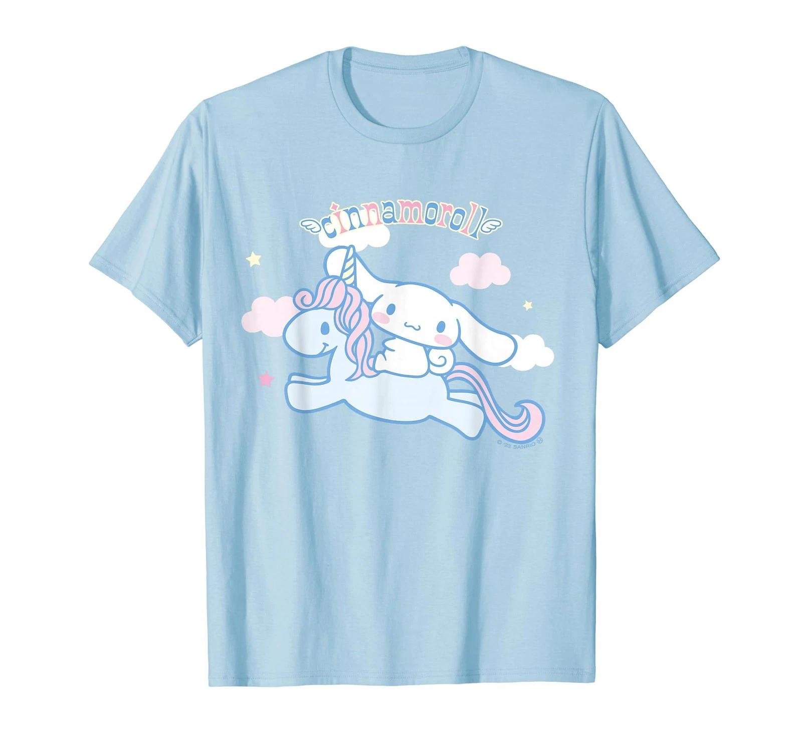 SANRIO Cinnamoroll unicorn lightColor T-shirt 2XL