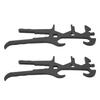 2 Pezzi Apriscatole Strumento Metallo Latta Vernice Barile Coperchio 14 in 1 Multifunzione Professionale Risparmio di Lavoro