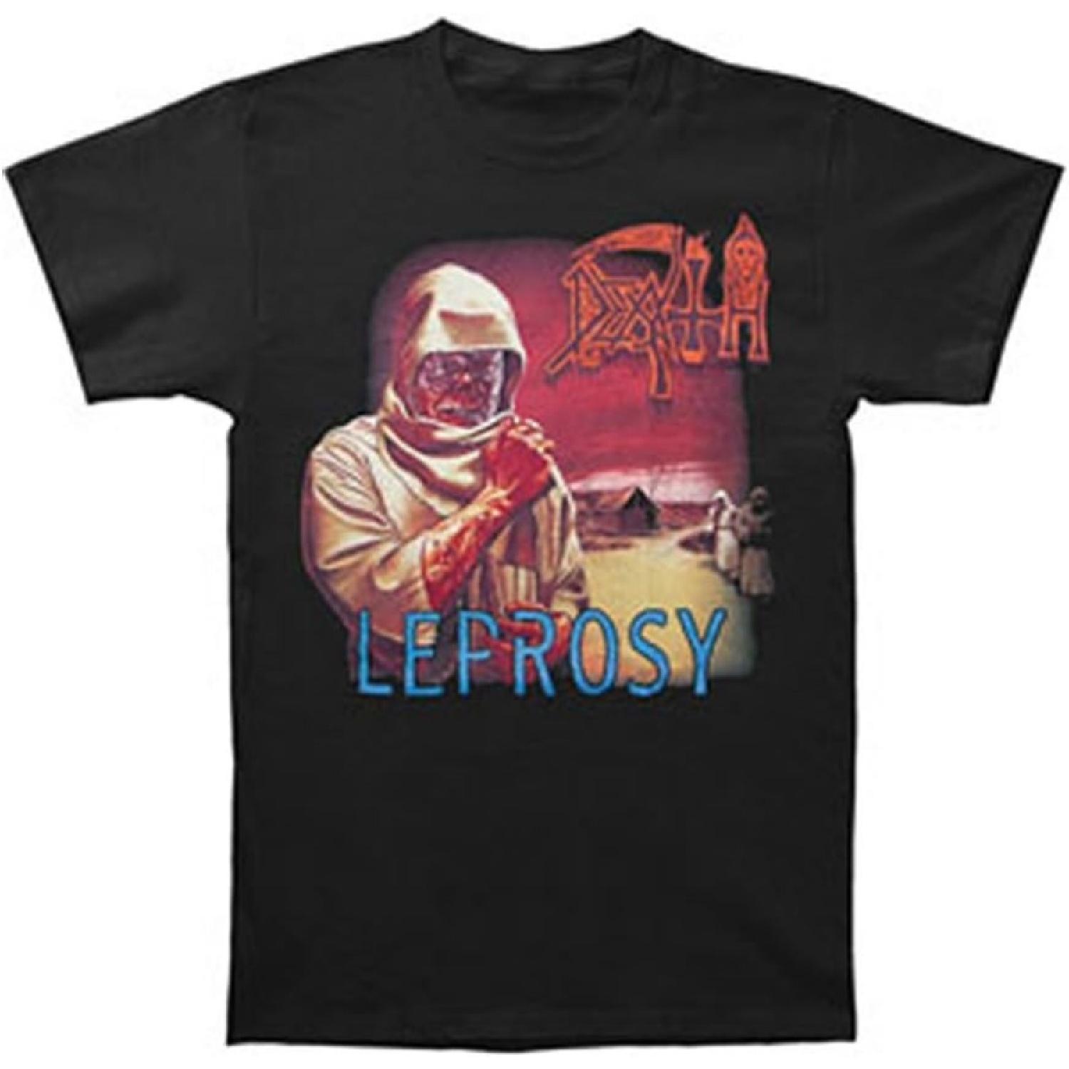 DEATH Men s Leprosy T-Shirt Black XXXXXL разноцветный