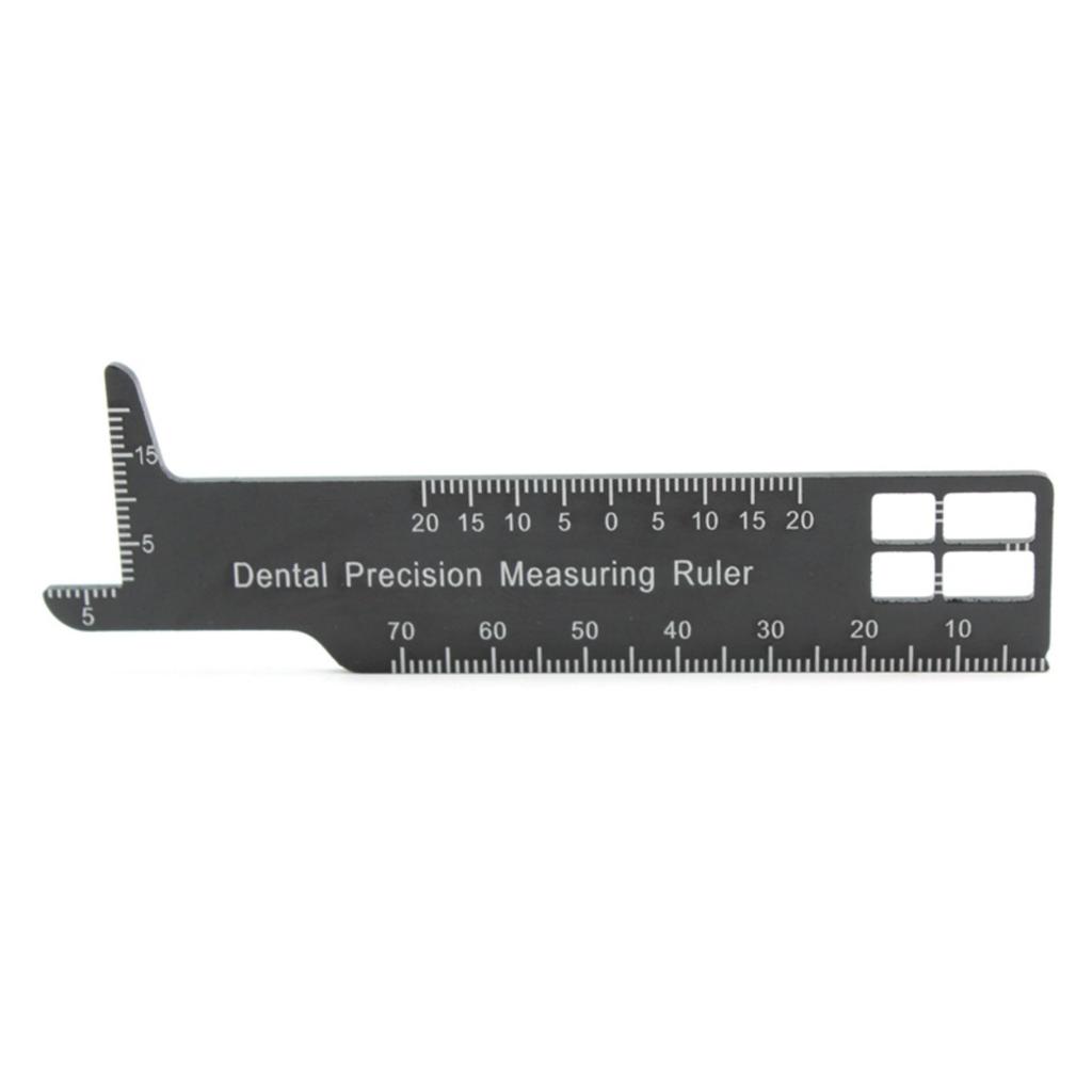 Ergonomic Dental Precision Measuring Ruler Small Handheld Tooth Measurement Device for Accurate Tooth Length Measurement