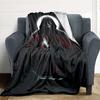 1 Stück Scream Weiche Bequeme Decke Digitaldruck, Ganzjahres Mehrzweck Strickgewebe Bettwäsche, Büro, Sofa Heimdeko Decke