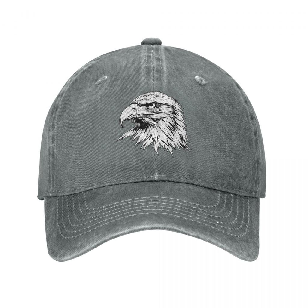 Bald Eagle Head Baseball Cap Bird Unisex Unisex Sunscreen Trucker Hat Summer Casual Outdoor Sports Baseball Caps
