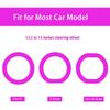 Pink Steering Wheel Cover: 13.5 to 15 Inches Stretchable Silicone Anti Skid Pink