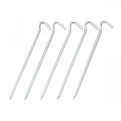 Captain Stag Captain Stag M8395 [round Steel Pegs 21cm 5 Pieces]