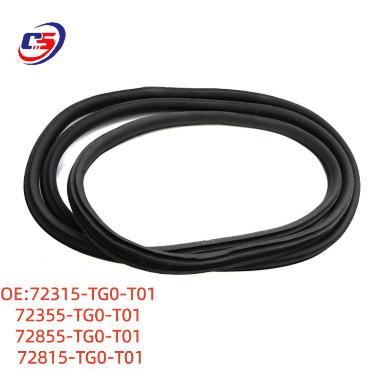 Honda Fit 2009-2013 Door Frame Seal (72315-TG0-T01, 72355-TG0-T01) 72315-TG0-T01 72355-TG0-T01 72855-TG0-T01 72815-TG