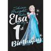 frozen Childrens/Kids Bright Like Elsa 1st Birthday T-Shirt