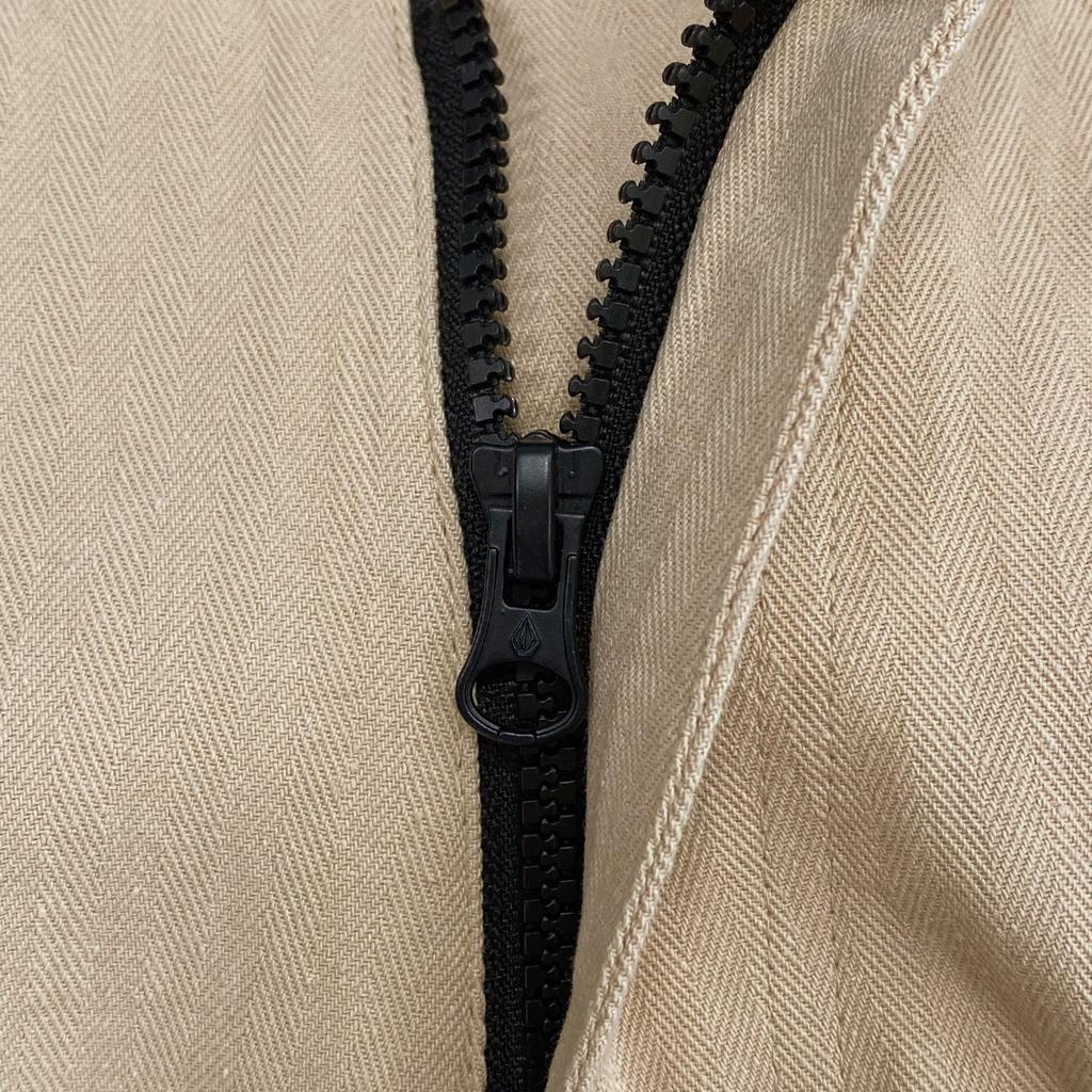 VOLCOM Herringbone Comfort Fit Cargo Pants (Beige)