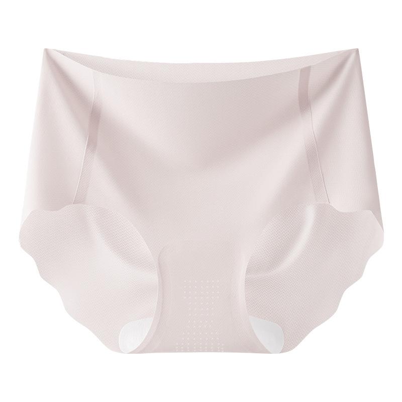 Women's Summer Ultra Thin Air Hole Ice Silk Non Trace Quick Drying Briefs