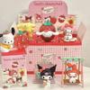 K Sanrio Karakters Aardbeien Landhuis Serie Blind Box Kuromi My Melody Cinnamoroll Karaktermodeel Pom Pom Purin Pop Cadeau Speelgoed