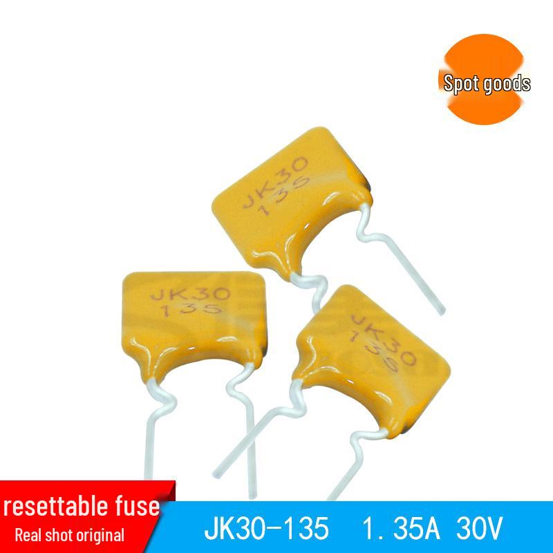 JK30-135 1.35A 30V Plug-in Resettable Fuse - Original, In Stock