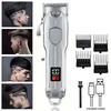Professional Hair Clipper and Trimmer Set Men Electric Razor Shavers Beard Trimmer Rechargeable Barber Clippers Haircut Kit