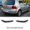 Compatible Golf 4 Bumper and Door Trim Strips for 2004-2008 Models - Anti-Collision Design