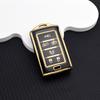 Anti Scratch Remote Key Fob Key Cover for Jeep Grand Cherokee L Grand Wagoneer 2021-2022 TPU 5/6 Buttons Case with Key Chain Set