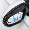 2-Pack Car Blind Spot Mirror, Rearview Mirror Rain Eyebrow Multi-Function All-In-One, Rainy Day Rain Cover, Extended Field of View, Safe Driving.
