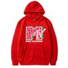 MTV Music Television Watermelon Potlač Mikiny s kapucňou Módna mikina Hip Hop Ležérne Unisex Jesenné Zimné Flísové Topy Sudaderas
