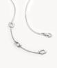 Lola Rose Starry Blue Sandstone Chain Silver Necklace