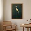 Salbeigrün Gold Japandi Kunstdruck Fliegende Vögel Wandkunst Abstrakte Sonnenkunst Wohnzimmerdeko Japanische Wandkunst Schlafzimmerdeko Geschenk