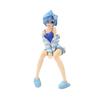 14CM Anime Re:Vida En Un Mundo Diferente Desde Cero Figura Ram Y Rem Pijamas Fideos Instantáneos Presionar Posición Sentada Modelo Anime