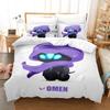 Spill VALORANT Omen Sengetøy Sett Enkelt Twin Full Queen King Size Sengesett Voksen Barn Soverom Dynetrekk Sett Anime Laken Sett