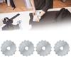 10Pcs 45mm Rotary Cutter Blades Scalloped Cutting High Wear Proof Perforating Replacement Blades Sharp