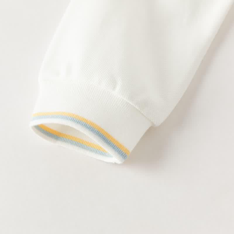 DAVE&BELLA Boys' Long-Sleeve Polo Shirt