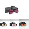 Childrens Fashion Bow Tie With Solid Pattern For Wedding And Performance Use