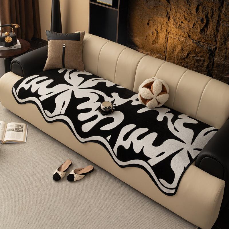 New Sofa Cushion Four Seasons Universal Sofa Seat Cushion Fixed Non-Slip Sofa Cushion Cloth One Piece Sofa Cover
