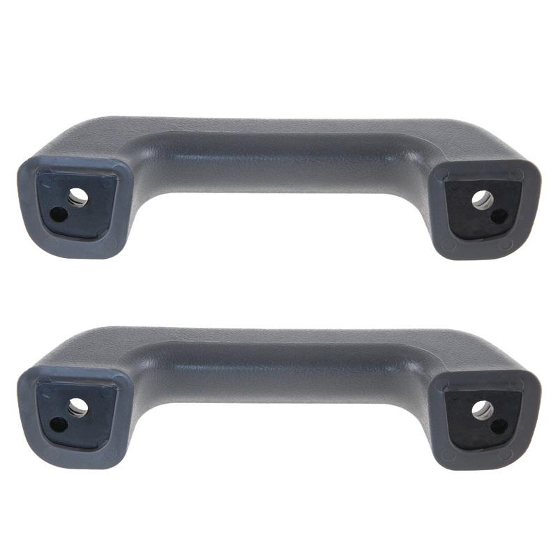 1Pair Interior Armrest Door Pull Handle Gray For Nissan Hardbody D21 D22 1986-1997 / Datsun 720 Inner Door Grab Pull 80940-15G00