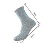 5 Pairs Women Warm Super Soft Plush Slipper Sock Winter Fluffy Microfiber Crew Socks Casual Home Sleeping Fuzzy Cozy Sock