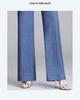 Women's Summer Tencel Wide-Leg Jeans - Thin Ice Silk, Straight Mom Style, New Middle-Aged.