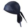 Schnelltrocknendes PU Durag Hip Hop Piraten Bandana Hut Mode Turban Hijab Biker