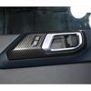 2x Inner Door Handle Decor Cover Trim for + Ford Bronco Black Carbon Fiber