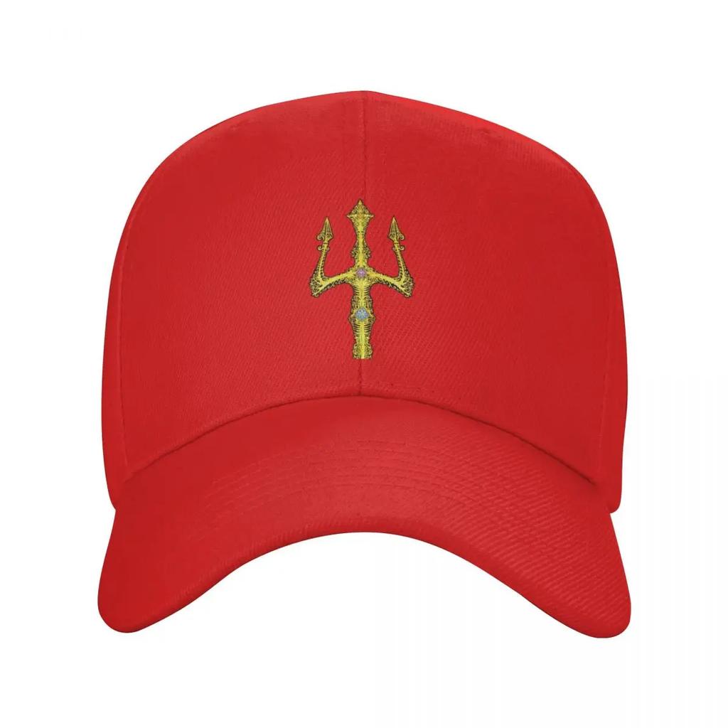 Poseidon trident forkking of sea Baseball Cap Funny hats sun hat Golf Unisex Womens