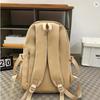 Backpack Simple Large Capacity Sports Travel Backpack Junior High School Leisure Backpack Tutorial Bag