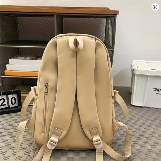 Backpack Simple Large Capacity Sports Travel Backpack Junior High School Leisure Backpack Tutorial Bag