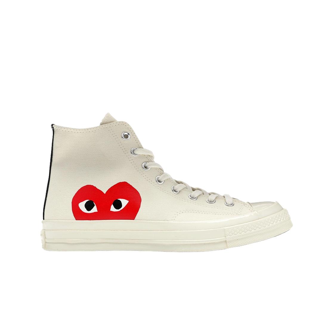 

Converse X Play Comme Des Garcons Chuck 70 Hi White 275
