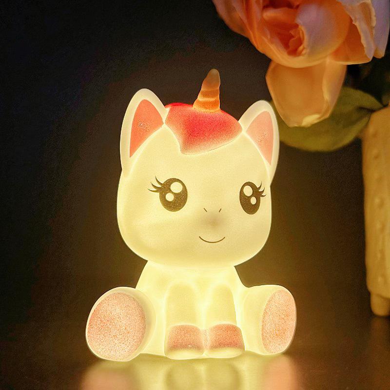 Cute Cartoon Night Light - Mid-Autumn Souvenir Toy, Popular Street Stall Item