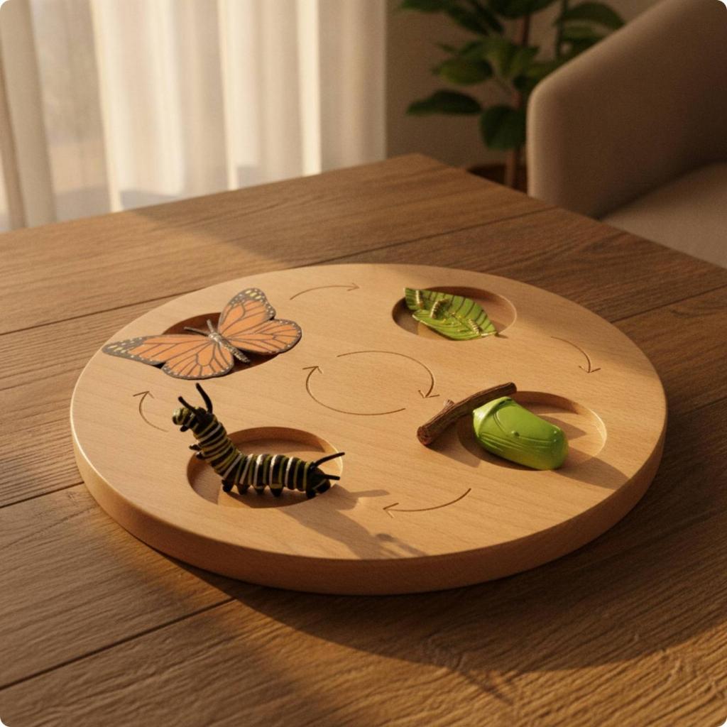 Handson-Earth Cycle Learning Toy Set Interactive Life Early