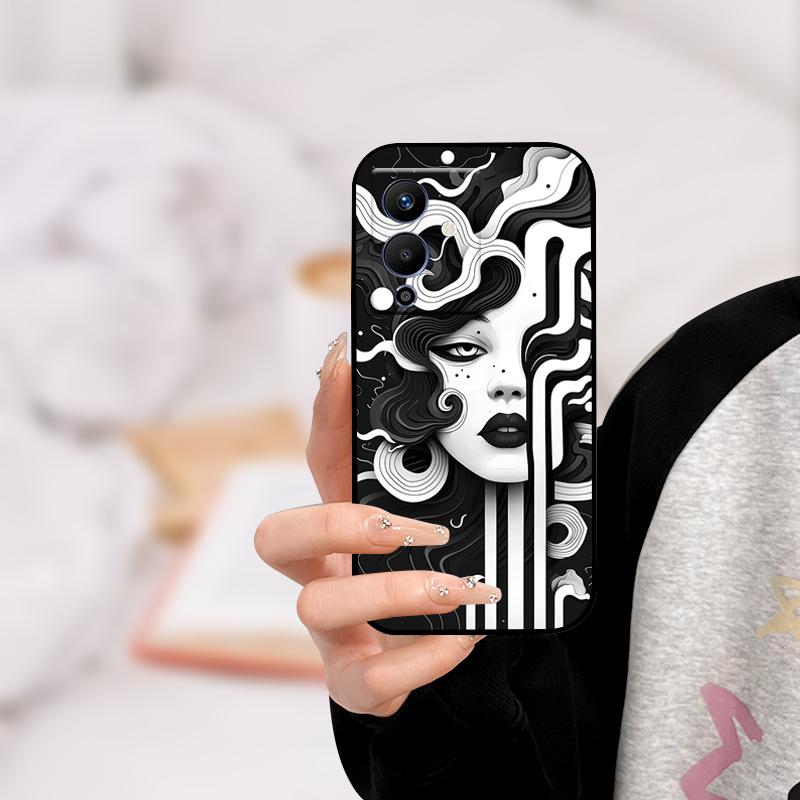 Für infinix NOTE 12 PRO 5G Hülle X671B TPU Wolf Katze Silikon Stoßfänger Abdeckung für Infinix Note 12 Pro 5G Handyhülle Note12 Pro 5G
