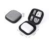 Portable Digital Cable Winder Organizer Case Solid Color Minimalist Tech Storage Box Shockproof Charger Cable Hard Drive Bag