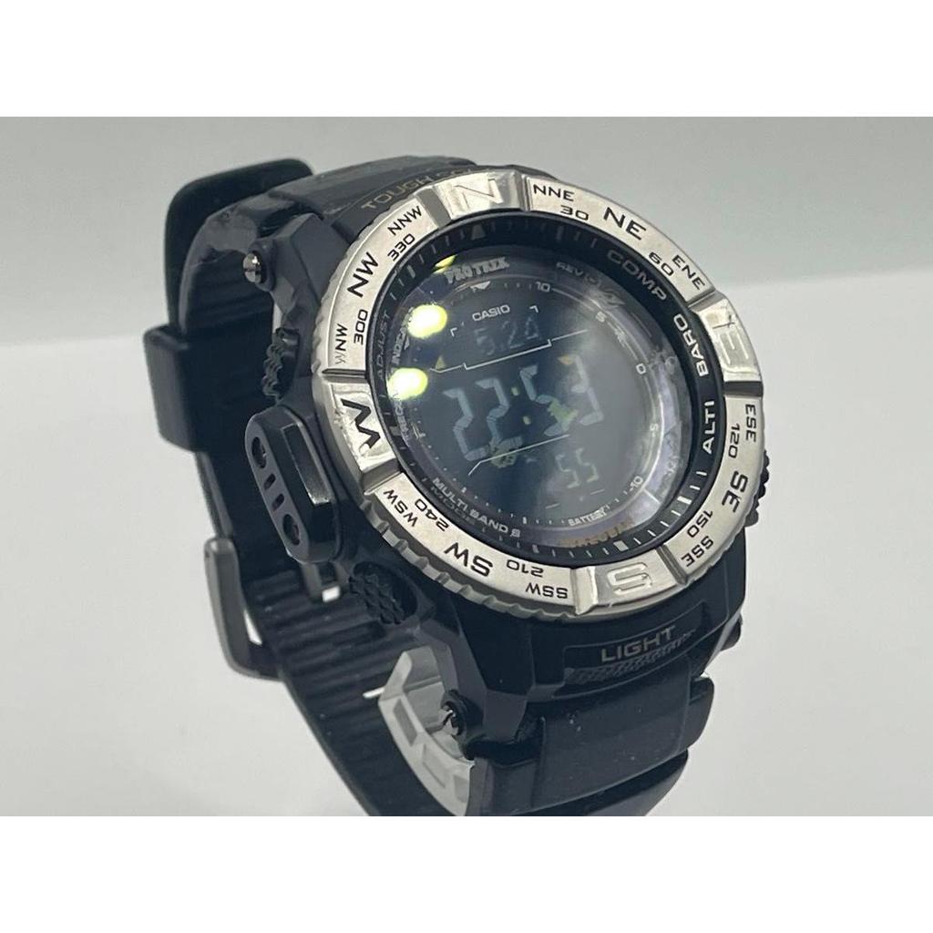 Used CASIO PRO TREK PRW-3510 Solar Radio-Controlled Watch