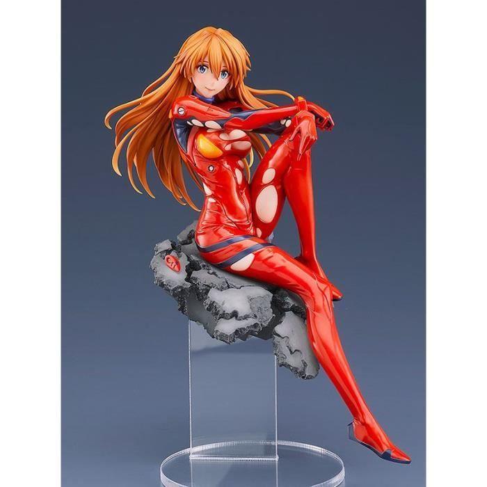 Statuette - GOOD SMILE COMPANY - Asuka Langley - 23 cm - PVC - Rebuild of Evangelion