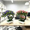 Lily Plant Artificial 3d Plastic Tabletop Decor For Home Office And Wedding Arrangements